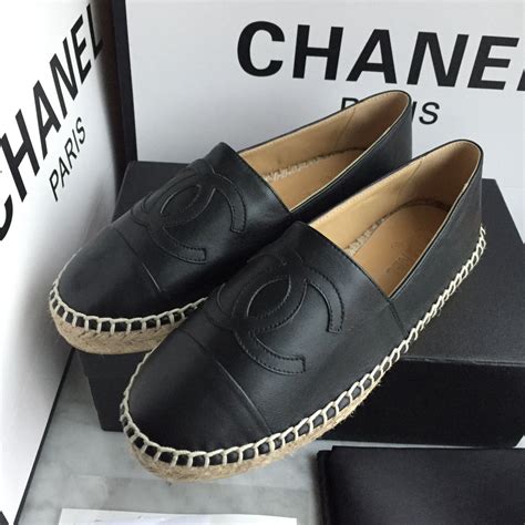 chanel espadrilles canvas replica|authentic chanel espadrilles for sale.